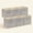 Light Gray, variant on Norcho Foldable Fabric Storage Cubes with Handles, Decorative Closet & Shelf Storage Bins, 11 Inch, Gray, 12 Pack
