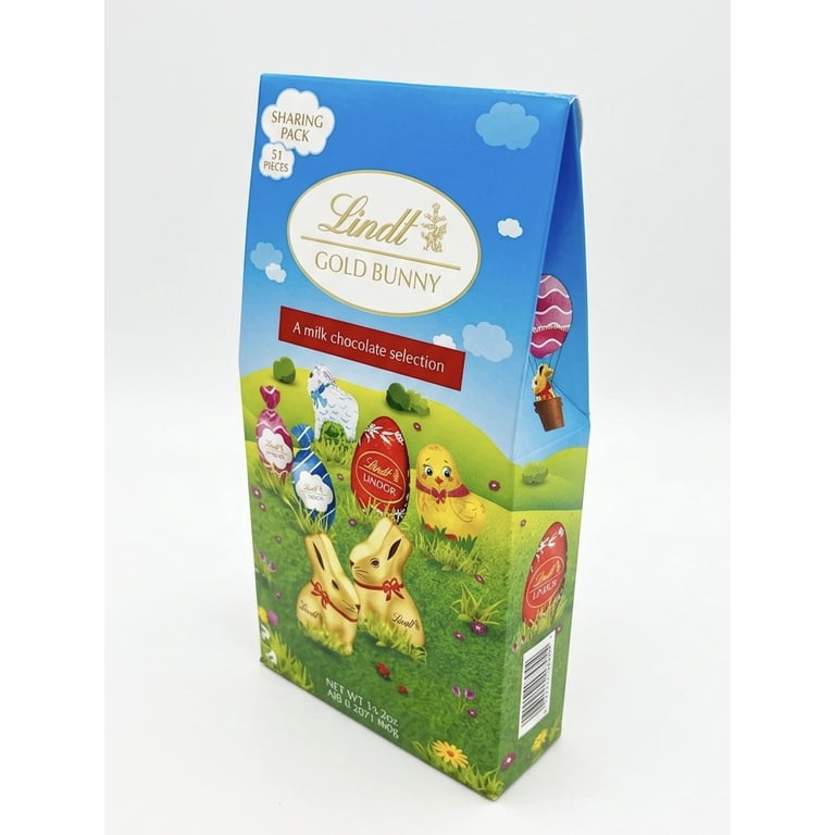 Lindt Gold Bunny A Milk Chocolate Selection 51 Pieces, Sharing