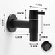 thumbnail image 3 of Black Stainless Steel Faucet, Mop Pool Faucet, Wall Mounted Cold Water Faucets, Retro Sink Faucet, Black Wall Mounted Faucet, for Balcony, Bathroom, K, 3 of 5
