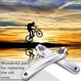 thumbnail image 3 of Brazo de Manivela Izquierda YUNYI BRAND para Bicicleta de Aleación de Aluminio para Bielas 590 610 SLX XT XTR Plata, 3 of 8