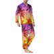 thumbnail image 2 of Fotbe Palm Trees at Sunset Pijama de Hombre con Estampado de Manga Larga, Conjunto de 2 Piezas, Ropa de Dormir Suave y Cómoda con Bolsillos-Small, 2 of 7