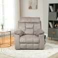 thumbnail image 5 of JUUXO Oversized Recliner Chair Lay Flat 71" Length, Large Power Lift Chair for Elderly, Extra Wide Heated Massage Chair for Big and Tall in 26" Seat Width, 400 lbs, 5 of 6
