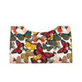 thumbnail image 2 of Kdxio Retro Floral Butterfly Print Tissue Box Cover,Modern PU Leather Rectangular Tissue Box Holder for Bathroom Living Room Bedroom Office Desk Car Home, 2 of 9
