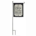 thumbnail image 6 of Evergreen Flag Elegant Sturdy Black Metal 4 Piece Garden Flag Stand - 16" Long x 44" High, 6 of 6