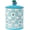 Blue Marble, variant on Silver Buffalo Sanrio Hello Kitty Halloween Spooky Frankenstein Frankenkitty Ceramic Cookie Snack Candy Jar with Airtight Bamboo Lid (Small)