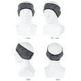thumbnail image 5 of TALKVE Ear Warmer Headband Moisture Wicking Black, 5 of 8