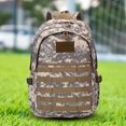 thumbnail image 2 of Mochila de camuflaje Mochila de camping de gran capacidad Correa de hombro de esponja gruesa, 2 of 7
