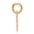 thumbnail image 6 of Auriga 14k Yellow Gold Script Letter N Charm for Women (L-15 mm), 6 of 6