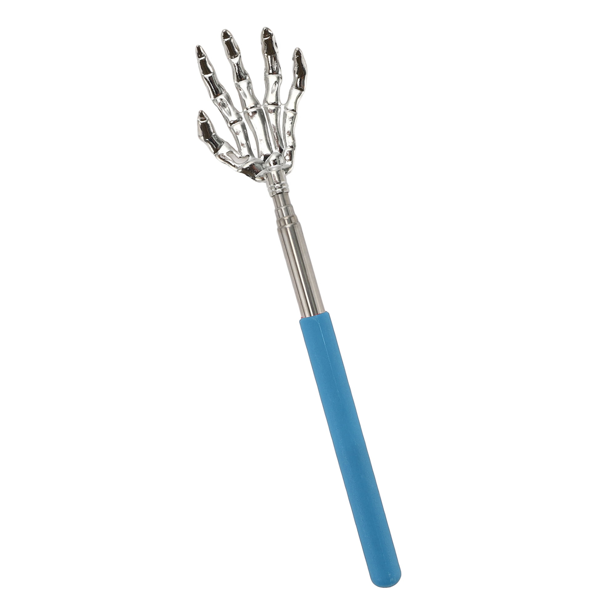 Unique Bargains 1 Pc Hand Shaped Extendable Back Massager for Bedroom Blue