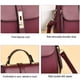 thumbnail image 3 of Bolsos de cuero para mujer Bolso Hobo de hombro Bolso bandolera grande, 3 of 5