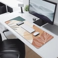 thumbnail image 2 of Long Mouse Pads for Desk,Brown Boho Abstract and Plant Pattern Desk Mats on Top Of Desks, Desk Mouse Pad Extra Large with 3mm Non-Slip Base and Stitched Edge for Gaming,Office,Work,Home 31.5"x11.8", 2 of 6