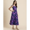 thumbnail image 3 of Moomaya Printed Sleeveless Tiered Dress With Pockets, Vacation Maxi Dress, 3 of 8