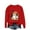 Red, variant on Thanksgiving Sweatshirt Women Pumpkin Coffee Graphic Sweatshirts Cute Halloween Shirts Fall Crewneck Sweatshirt Pink XXL