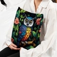 thumbnail image 6 of Owl Luxurious Velvet Throw Pillow Inserts with Unique Patterns - Set of 2 (16x16, 18x18, 20x20 Inches) for Bed, Chair Pillow Covers for Any Occasion, 6 of 6
