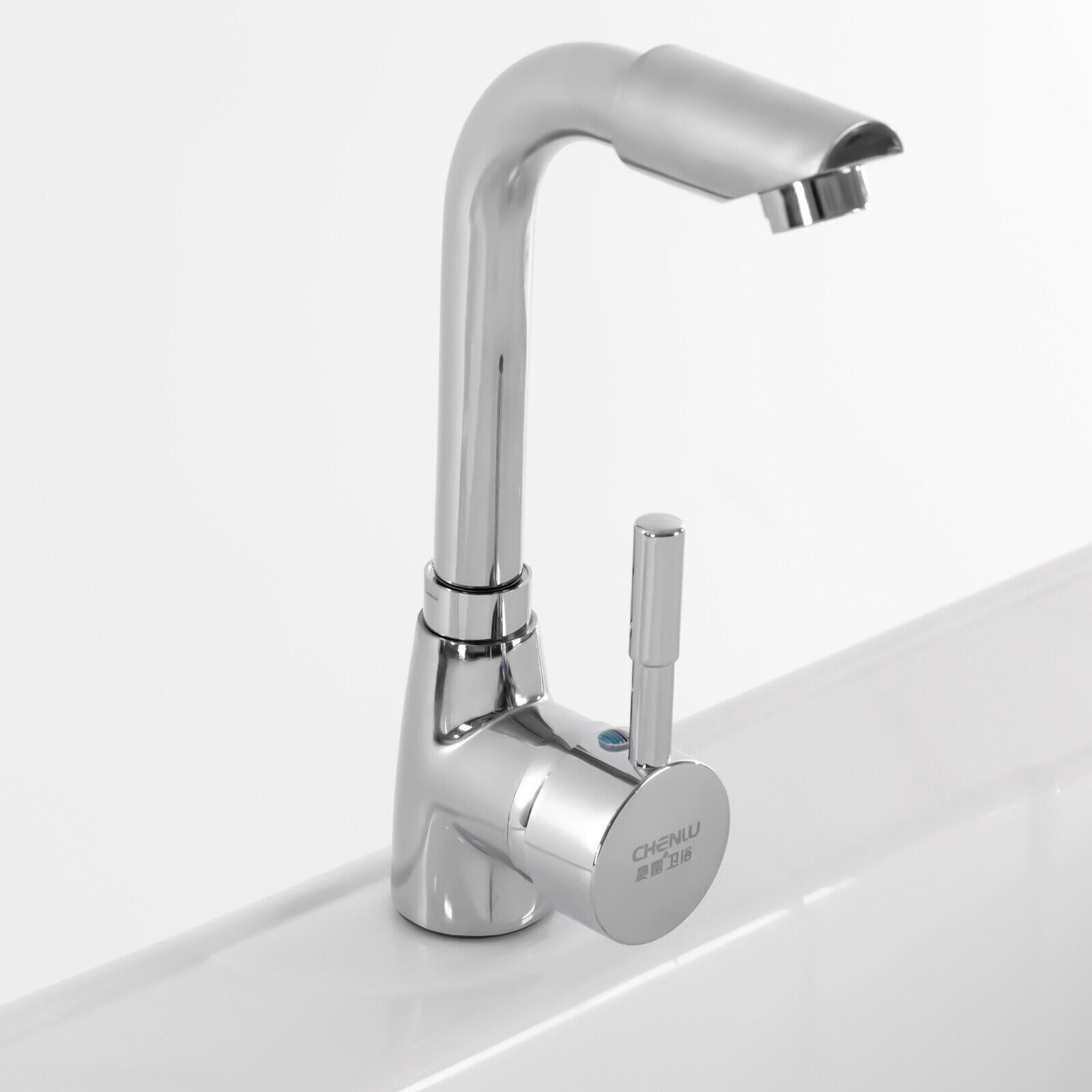 Freestanding Utility Sink Laundry Tub Wash Bowl Basin Hot &Cold Faucet+Washboard