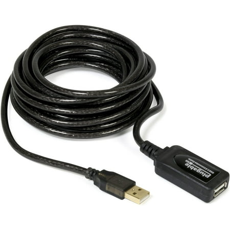 UPC: 0649241921899 | Plugable 5 Meter (16 Foot) USB 2.0 Active Extension Cable Type A Male to A Female