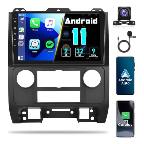 Torovo Car Radio Ford Escape/Mazda Tribute/Mercury Mariner Android Stereo