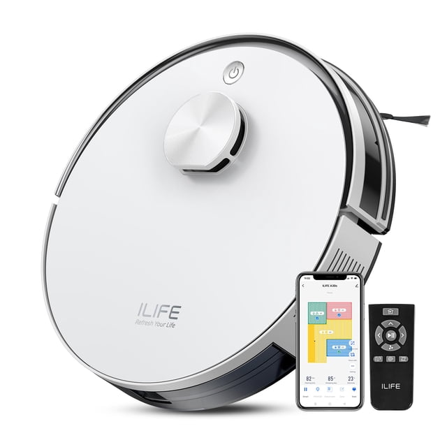 Robot aspiradora ILIFE A30s 10000Pa LiDAR WiFi Alexa
