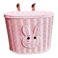 thumbnail image 3 of harper Rear Bike Basket Carrier Bicycle Rear Basket for Biking Hiking Most Bicycles Pink, 3 of 9