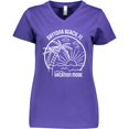 thumbnail image 3 of Inktastic Summer Vacation Mode Daytona Beach Florida Women's V-Neck T-Shirt, 3 of 5