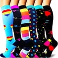 thumbnail image 1 of Calcetines de compresión tubo transpirable Calcetines de compresión para hombres y mujeres Calcetines deportivos al aire libre Calcetines de compresión, 1 of 6