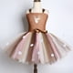 thumbnail image 3 of Falda corta de reno linda y de moda, falda abullonada de malla hecha a mano para niños, vestido de niña navideña con diadema, 3 of 5
