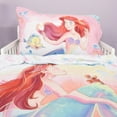 thumbnail image 3 of Disney The Little Mermaid 3-Piece Toddler Bedding Set, 3 of 9