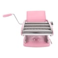 thumbnail image 3 of Pasta Maker, Hand Crank 6 Gears Noodles Machine Stainless Steel  For Dumpling Wrapper For Fettuccine Sakura Pink Suction Cup Type 3 Blade, 3 of 8
