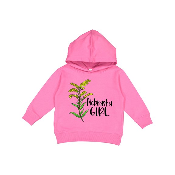 Inktastic Nebraska Girl Goldenrod Flower Toddler Hoodie