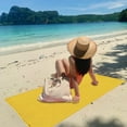 thumbnail image 5 of Quick-Dry Sand-Free Beach Towel 31.5 x 51.2 Inch Lightweight Polyester for Travel Sports and Swimming, 5 of 6