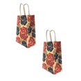 thumbnail image 1 of Oleegame 2PC 4th Of July Kraft Paper Bag Tote, 1 of 5