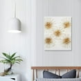 thumbnail image 3 of COMIO Fetco Habitat Cabers Gold Starbursts Metal Wall Art, Metallic, Living Room, 3 of 4