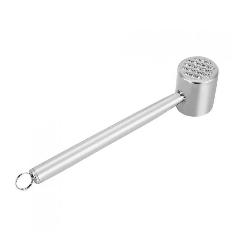 Pounder Flattener Dual-Sided Meat Chicken Pounder Meat Hammer, Stainless  Steel Tenderizer Meat Pounder Food Meat Beater Meat Smasher Tool For Home  Cooking Supplies Kitchen Tool 