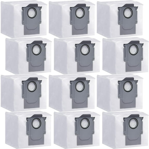 16 pack Dust Bags for roborock Disposable Dust Bag Q5 Q5  Q7 Q7  Q7 Max Q7 Max  S7 MaxV Ultra S8  S8 Pro Ultra Robot Vacuum,roborock q5 bags:3L Large Capacity Disposable Bag Replacement