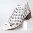 thumbnail image 6 of J. Adams Maddie Booties for Women - Peep Toe Low Block Heel Hook & Loop Strap Sandals, 6 of 7