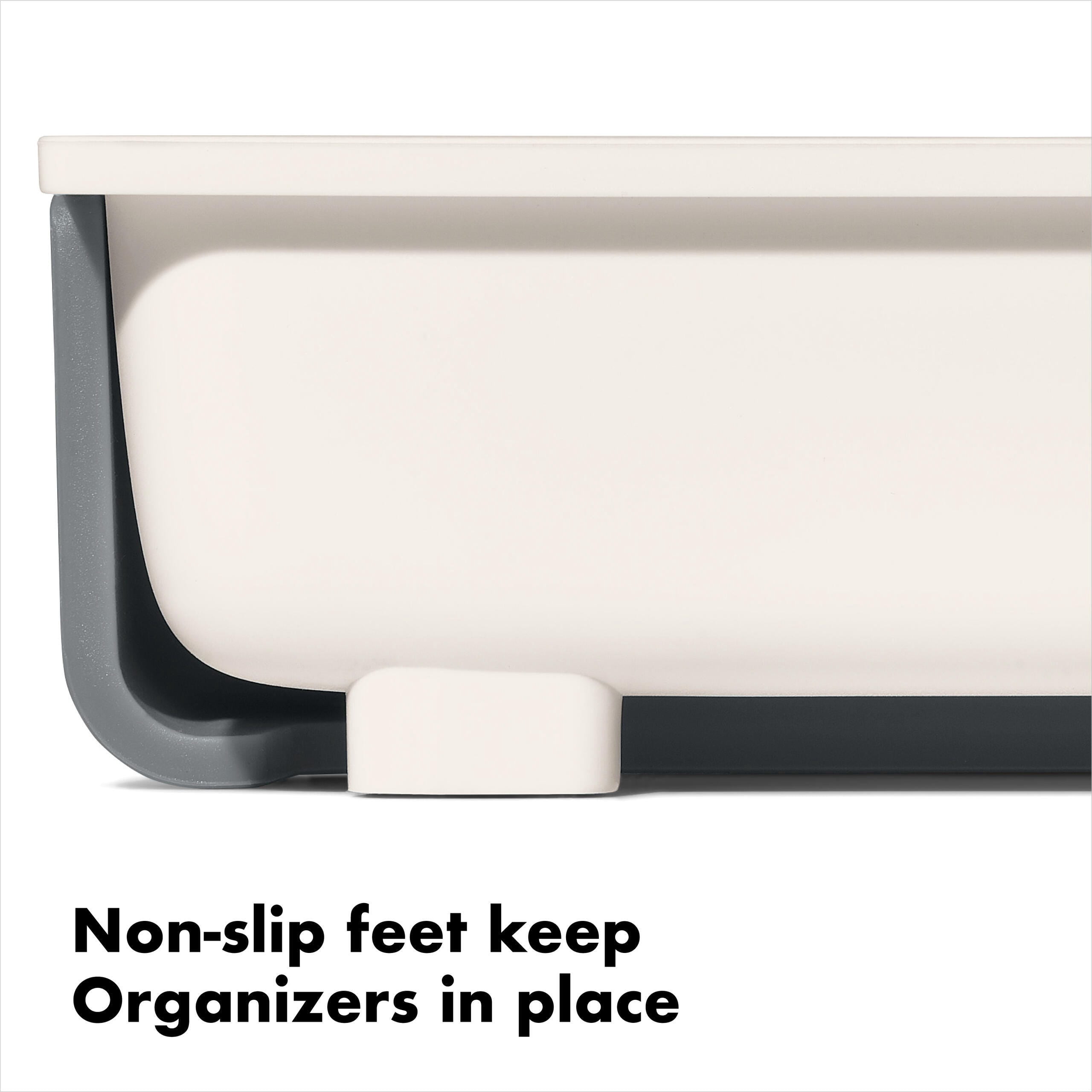 OXO Expandable Utensil Drawer Organizer, Gray