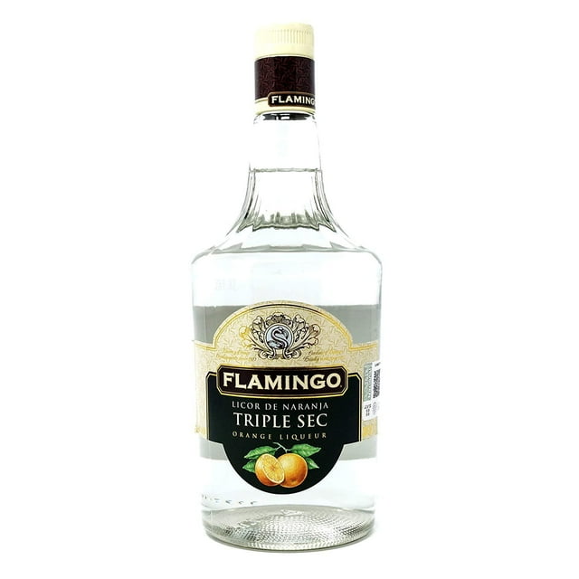 Paquete de 3 Licor Flamingo Triple Sec 1 L