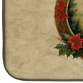 thumbnail image 4 of Carolines Treasures DAC2388DDM 21 x 14 in. Unisex Labrador Retriever Christmas Flowers Dish Drying Mat, 4 of 5