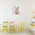 thumbnail image 3 of Stupell Industries Cottage Charming Bunny in Floral Wreath Canvas Art, 17 x 17, by Lazar Studio, 3 of 8