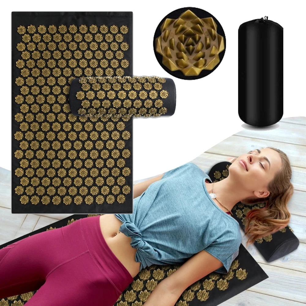 10xSport Acupressure Yoga Mat with Spikes