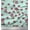 Pastel Mint, variant on Soimoi Cotton Duck Fabric Artistic Leaves Printed Craft Fabric by The Yard 42 Inch Wide