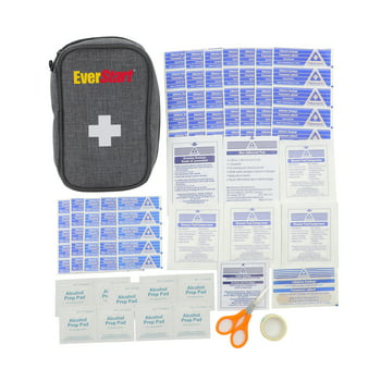 EverStart 82-Piece Glovebox First Aid Kit with Instruction Card