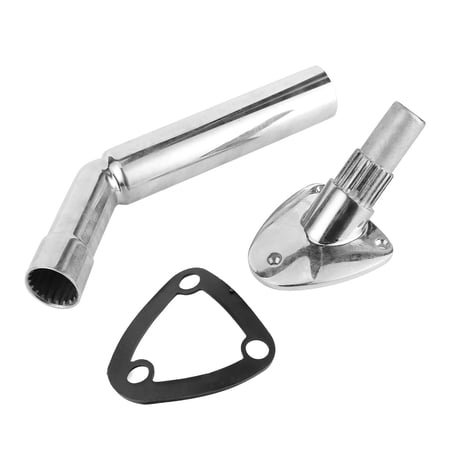 CEORPER Adjustable Deck Mounted Fishing Rod Holder Stand For Boats Fishing With Nonslip Base And Stainless Steel Construction