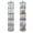 Gray, variant on ASKITO 2 Pack Hanging Basket Organize, 5 Tiers Large Stuffed Animal Net Organizer, Foldable Space Saver Bags Plushie Basket Organization Holder Room Bedroom Playroom Wardrobe Wall, Navy Blue