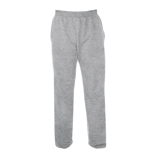 Pantalón Fruit Of The Loom para Mujer, Deportivo Felpa Gris Jaspe Claro Talla M