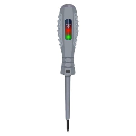 LeKing Electrical Circuit Tester Pen Live Wire Electrician Tester Magnetic Tester Screwdriver 24V-250V Voltage Detector for AC/DC Circuit Detection amicable