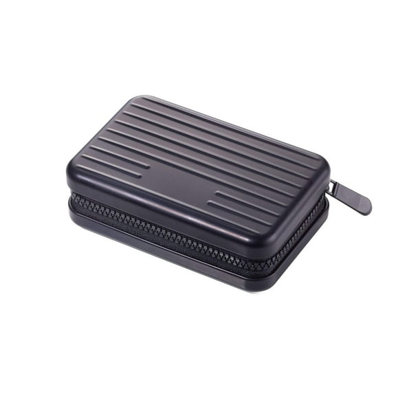 Troika KARTENKOFFER Aluminum Wallet Alternative with RFID Protection Black