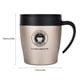 thumbnail image 1 of Taza De Café Taza De Agua Aislada De Acero Inoxidable Cuchara Y Tapa, 1 of 7