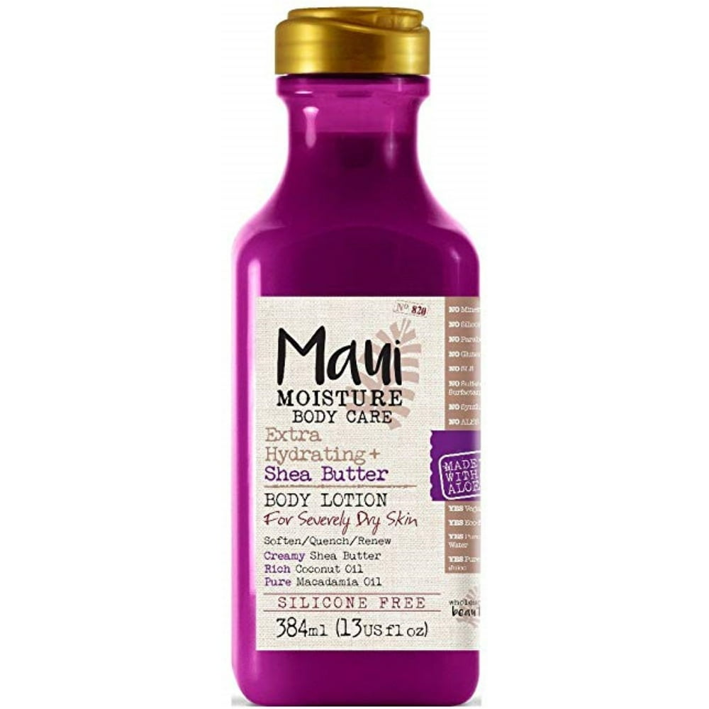 Maui Moisture Body Lotion Shea Butter 13 oz - Walmart.com - Walmart.com