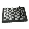thumbnail image 1 of Peggybuy Mini Board Games Magnetic Chessmen Checkers Portable Flying Chess Camping Travel, 1 of 9